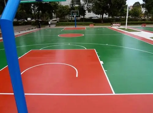 开州球场地面翻新,裂缝修重要性